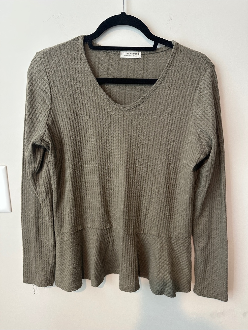 Olive green long sleeve